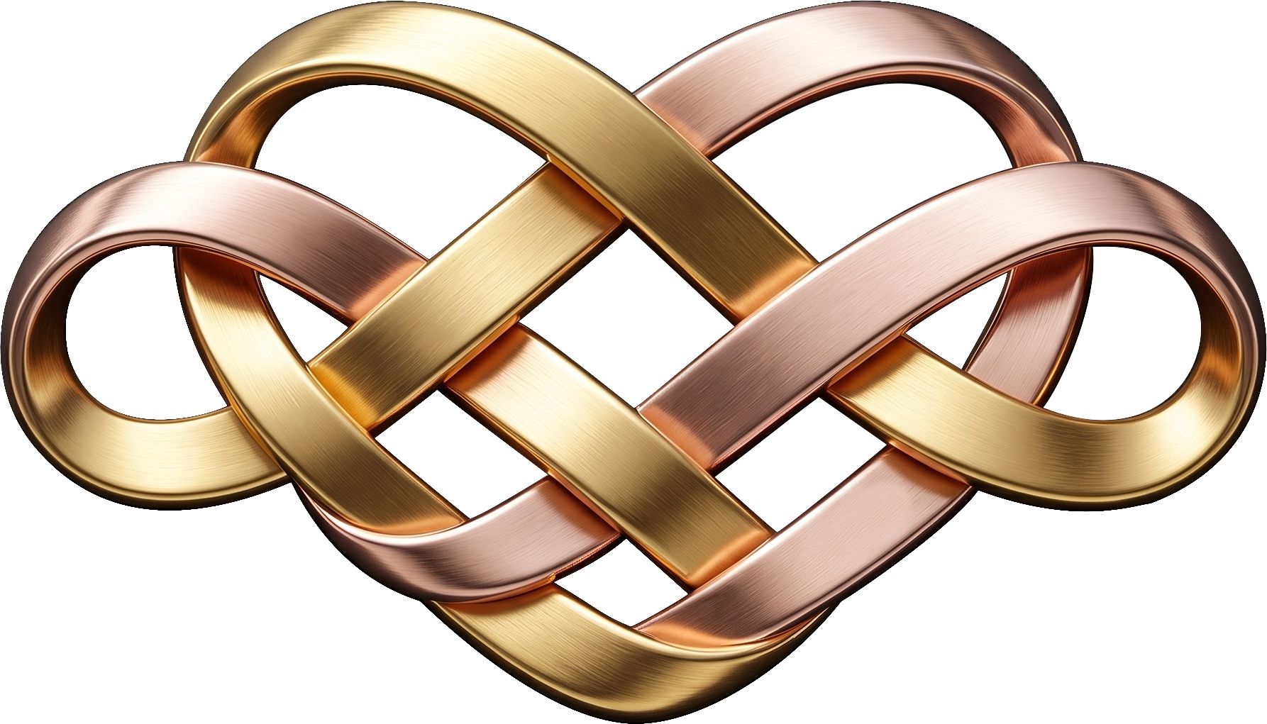 Calligraphic Embrace Logo